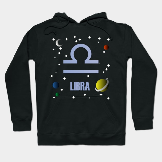 LIBRA SIGN Hoodie by RENAN1989